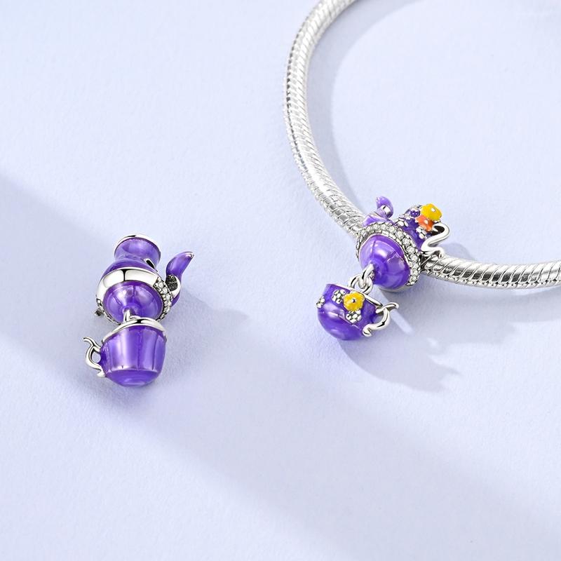 New Charms Plat Copper Blue Luminous Firefly Cat Dog Insect Star Charm Beads Fit Original Bracelet Diy Ladie Jewelry Pendant