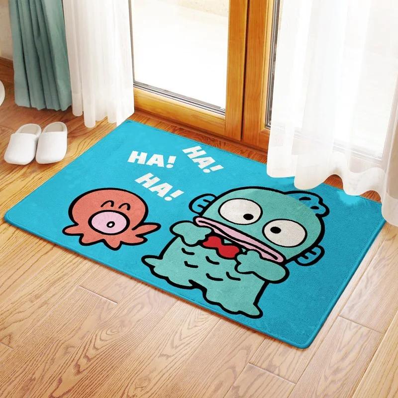 Hangyodon Water Monster, Half Fisherman, Half Fish Man, Bedroom Floor Mat, Double Floor Mat, Bathroom Short Non-slip Mat