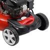 Self Propelled Gas Lawn Mower 140cc 4-Stroke 4000W 20.5" High Wheel FWD Lawnmower Steel/Polypropylene Adjustable Height Powerful