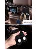 Heart-Shaped Car Seat Back Double Hooks for Hidden Storage