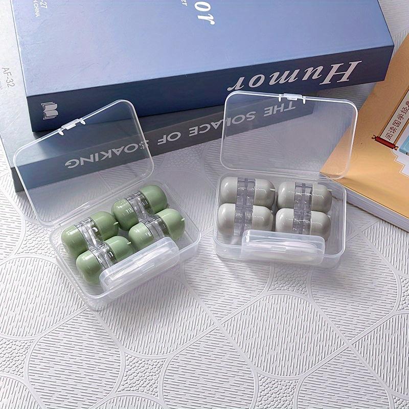 4 szt. Uroczy pojemnik na soczewki w kształcie misia Kobiety INS Etui na soczewki kontaktowe Mężczyźni Pudełko do przechowywania kolorowych soczewek kontaktowych Przenośny zestaw podróżny