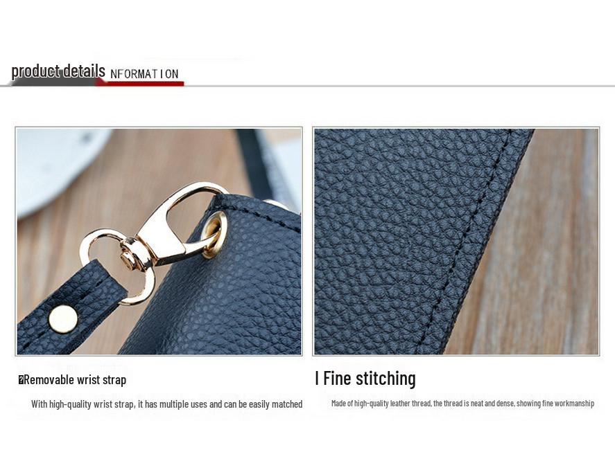 Women's Double Zipper Plaid Wallet - Large Capacity Clutch with Coin Purse & Phone Holder