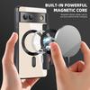 For Google Pixel 7a Magnetic Case Card Holder Leather Phone Cover