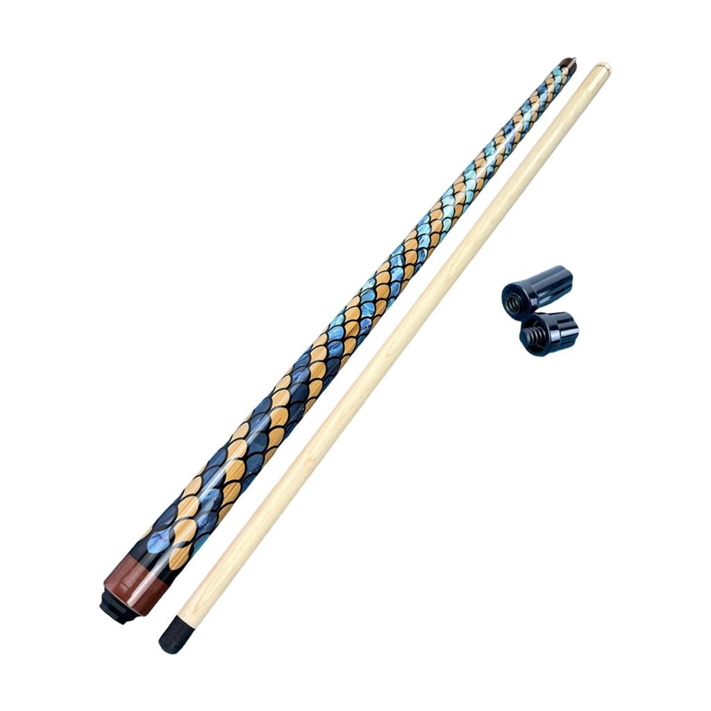 Billiard Grip Pool Cue Tip Wooden Break Jump Cue Stick Large Tip For Billiards Practice Beginners