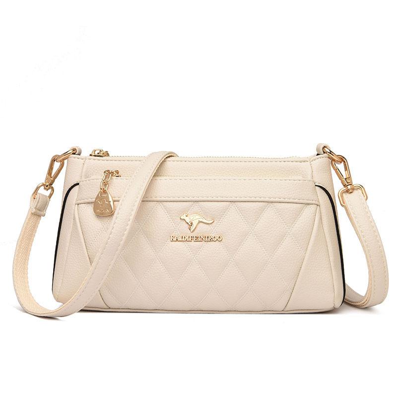 New Crossbody Bag for Women's Shoulder Bag Embroidered Thread for Women's Mother's Small Square Bag