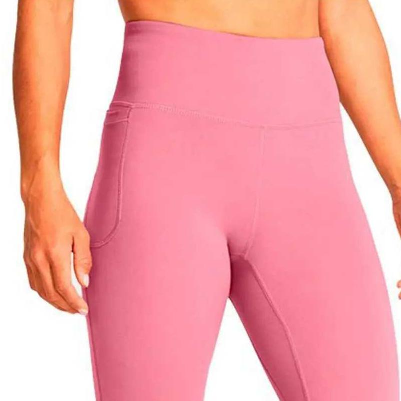 Under Armour Mfo Movement Womens Training Series Soft Comfortable High Waist Breathable Sports Long Pants Women bottoms Pink 1372119-697