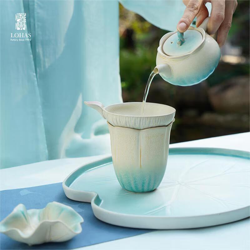 Lu Bao Kiln-Fired Ceramic Kung Fu Tea Set