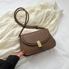 Vintage Chic Pu Crossbody Bag 2023 Summer Fashion Mid-size Square Bag