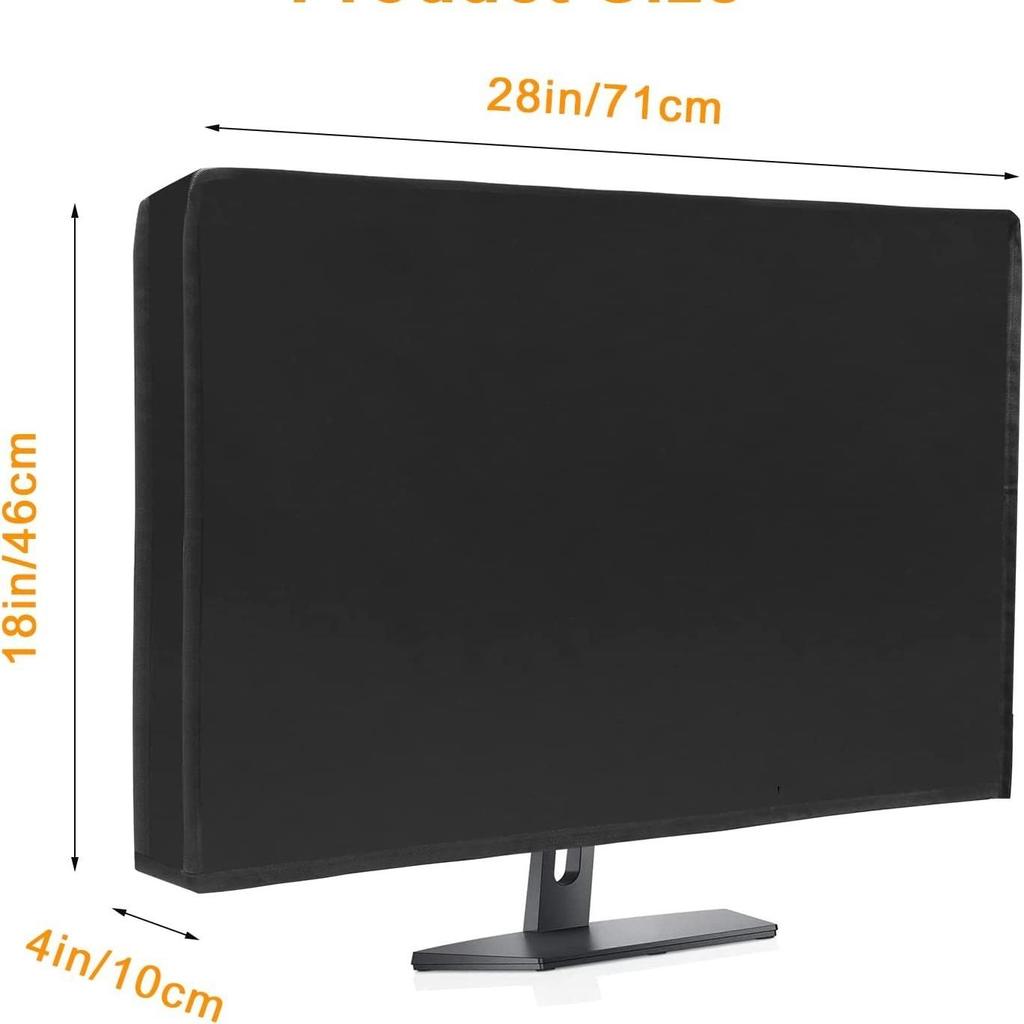 Computer Monitor Dust Cover HD TV Waterproof and Dust Cover