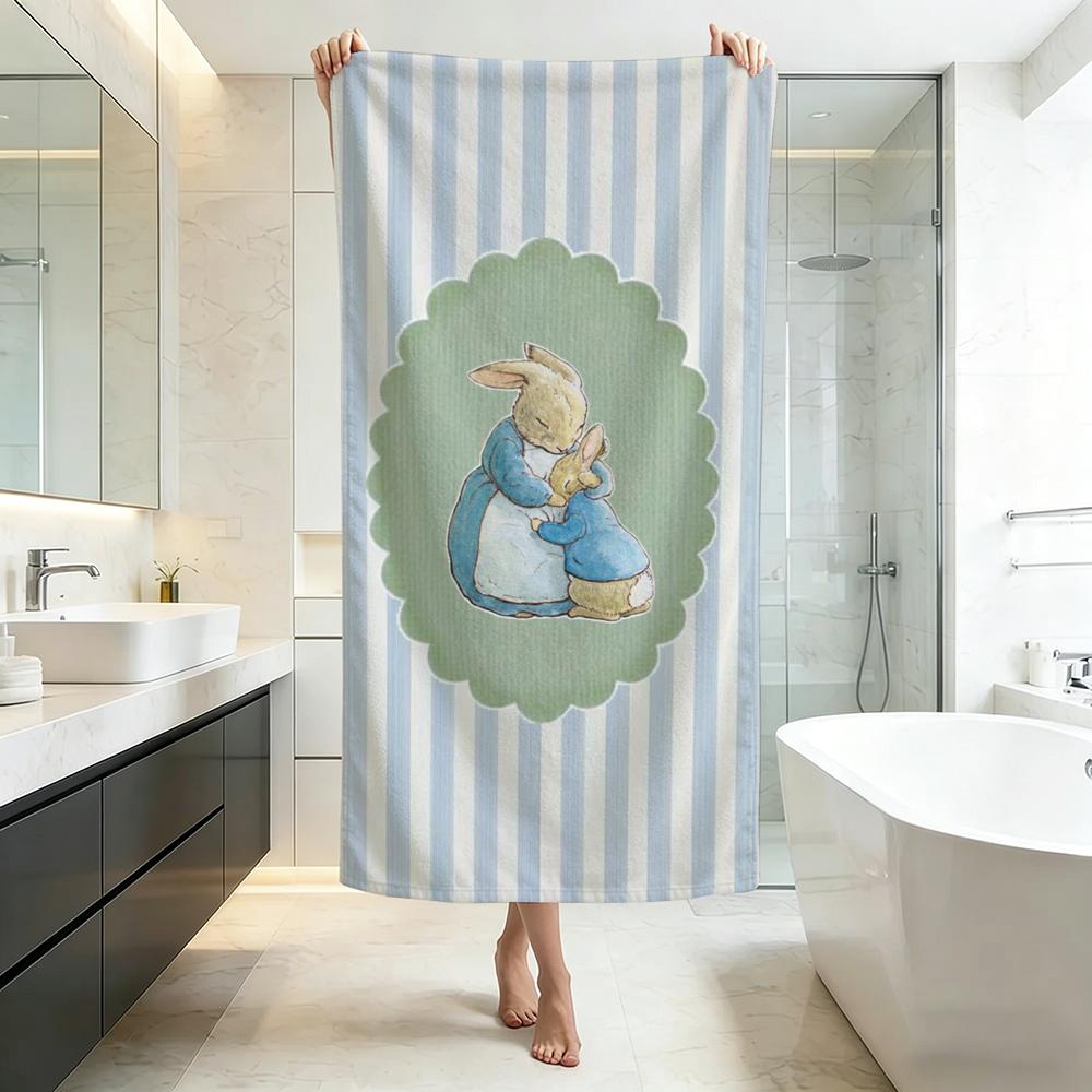 Cute P-Peter RabbitS Towel Five-Star Hotel Quality Eco-Friendly Ultra Soft Thick Towels & Beach Towels
