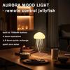 LED Cute Jellyfish Night Light with Dancing Legs, RGB Gradient Lamp, Rechargeable Bedside Lamps with Touch Sensor