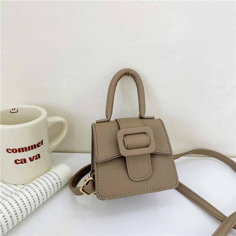 Stylish Mini Saddle Bag For Kids With Vintage Design And Breathable Material