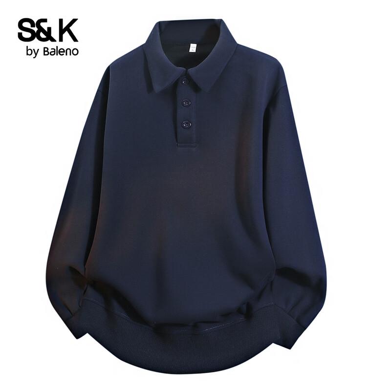 Baleno Men's S&K Polo Neck Sweatshirt