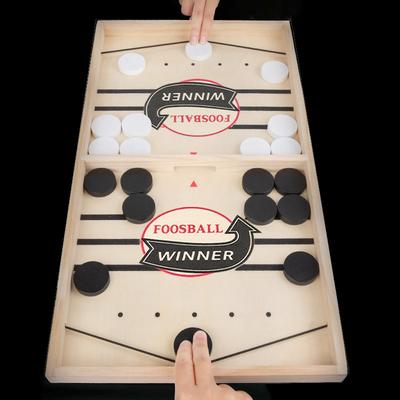 Wooden Double Bouncy Chess Bouncy Chess Parent-Child Wooden Tabletop Battle Table Game Toy Children'S Chess