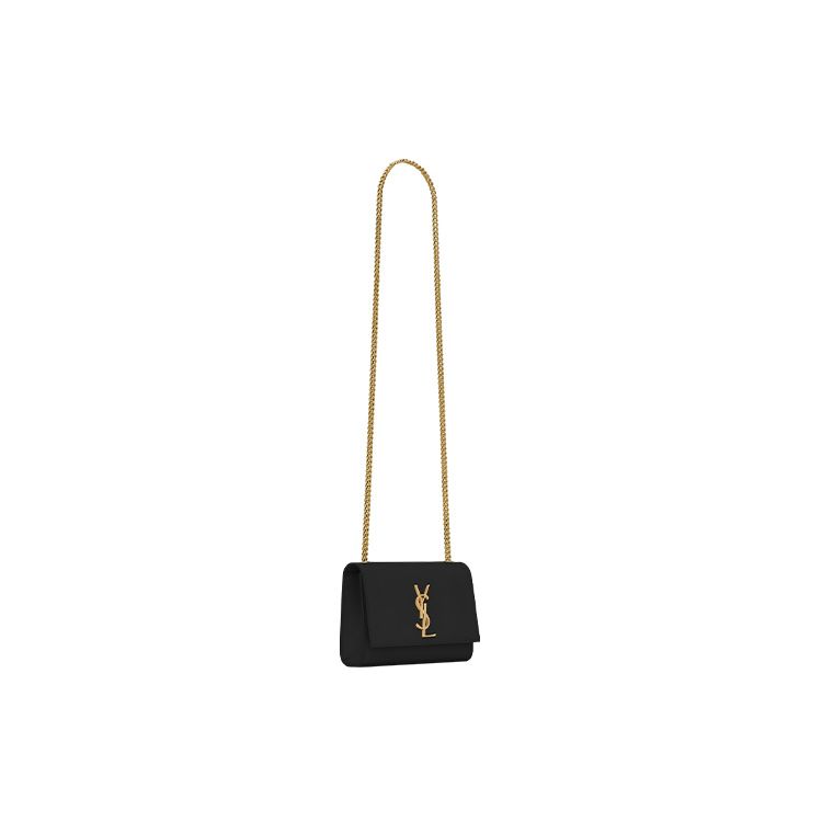 Saint Laurent Kate Small Chain Bag Black Women Shoulder_bags 469390-BOW0J-1000
