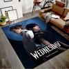 1pc Addams Family Wednesday5 Design Printed Area Rug Carpet for Bedroom Living Room Home Decor Rugs Mat Non Slip Mat Rug for Bedside