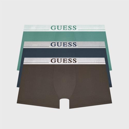 

[Guess] Silver Metal Aerocool Trunks Set 3PACK [Shipped from Korea] 100% Authentic 110