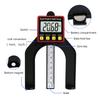 Portable Digital Height Gauge Table Saw Depth Measuring Ruler, Router Depth Gauge Saw Table Thickness Gauge LCD Height