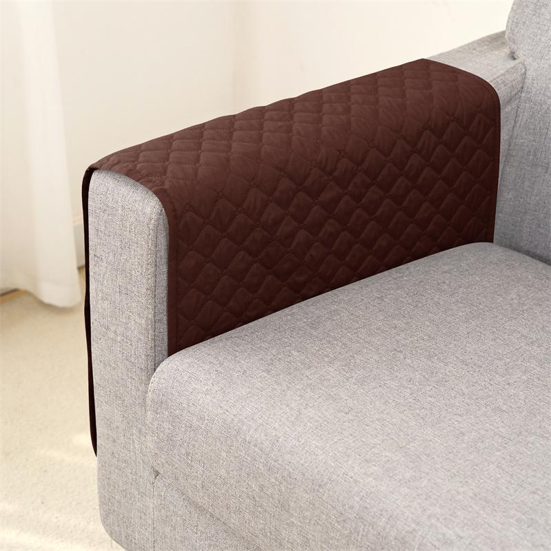 1pc Sofa Armrest Organizer with 5 Pockets and Cup Holder Tray Couch Armchair Hanging Storage Bag for TV Remote Control Cellphone