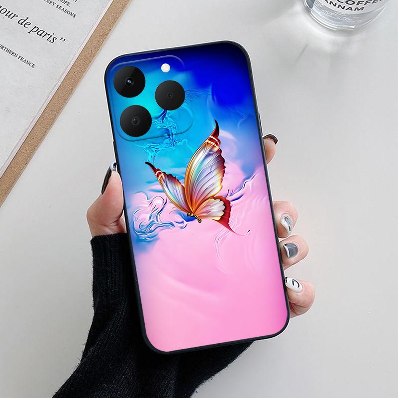 For Realme 15T Case Fashion Soft Silicone Back Cases for Realme 15T 15 T Phone Cover Realme15T 6.57" 2025 etui Fundas Cute