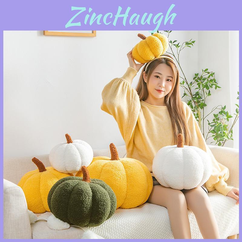 Add A Touch Of Fun To Your Home Decor With This Funny Pumpkin Sofa Cushion Handmade With Love