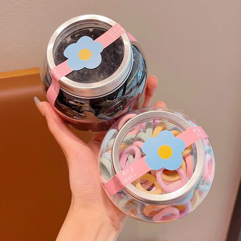 Fashionable Hair Ties for Girls - Small Size Rubber Bands and Hair Accessories