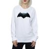 DC Comics Womens/Ladies Justice League Movie Batman Emblem Sweatshirt