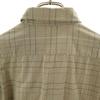 LACOSTE made in Japan Check Pattern Long sleeve Button down shirt 3 Khaki Men's Used