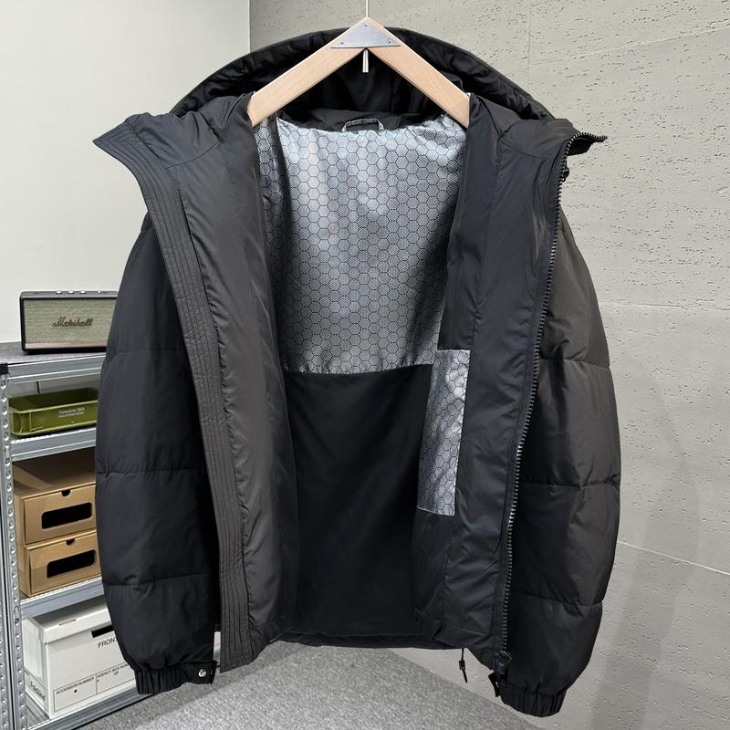 Plus Size 5XL-11XL Fashion Winter Men's Down Jackets Hooded Waterproof Casual Loose Thick Warm Oversize Outerwears Men Down Coat