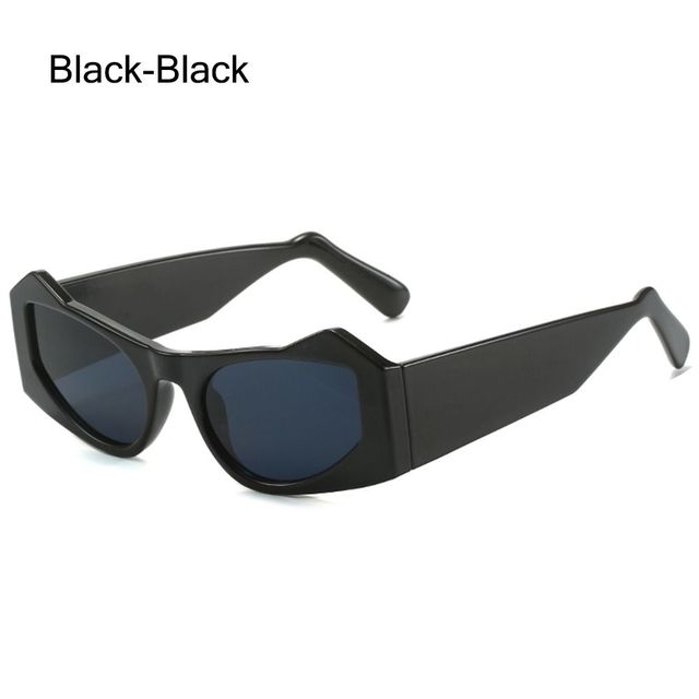 Cat Eye Sunglasses Vintage Punk Geometric Sun Glasses For Women Irregular Steampunk Eyewear Shades Uv400