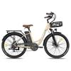 City Electric Bike FAFREES 26" 250W Motor 36V 20.3AH Max Range 200Km Load 120Kg 7 Speed F26 Lasting