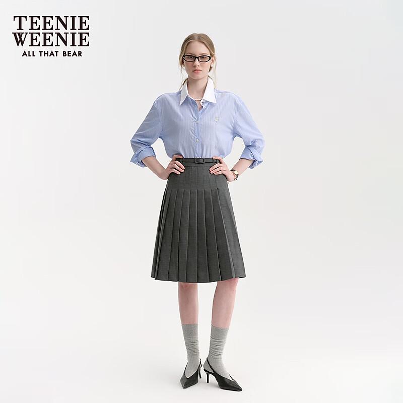 Teenie Weenie Asymmetrical A-Line Long Skirt