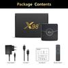 X98 Plus Smart TV Box Android 11 Amlogic S905W2 AV1 4K BT 4GB 32GB 64GB 2,4G & 5,8G Wifi Youtube Media Player Set top box 2GB 16GB