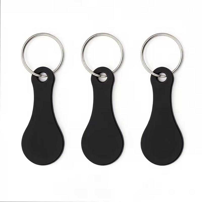 Rust Proof Metal Shopping Cart Trolley Tokens 1/3PCS Decorative Key Ring Keychain for Daily Grocery Trips Travel Use