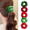 Holiday Hair Ties Christmas Halloween Hair Ties Source Factory Processing Custom Versatile Scrunchies