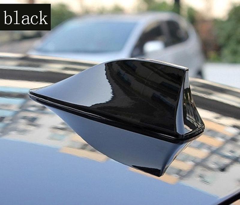 1 Pcs Fashion Car Roof Dome Decorative Plastic Shark Fin Design Dummy Antenna