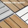 10pcs 30x30cm Wall Decoration Stickers Waterproof Foam Wall Stickers Wood Grain Wallpaper