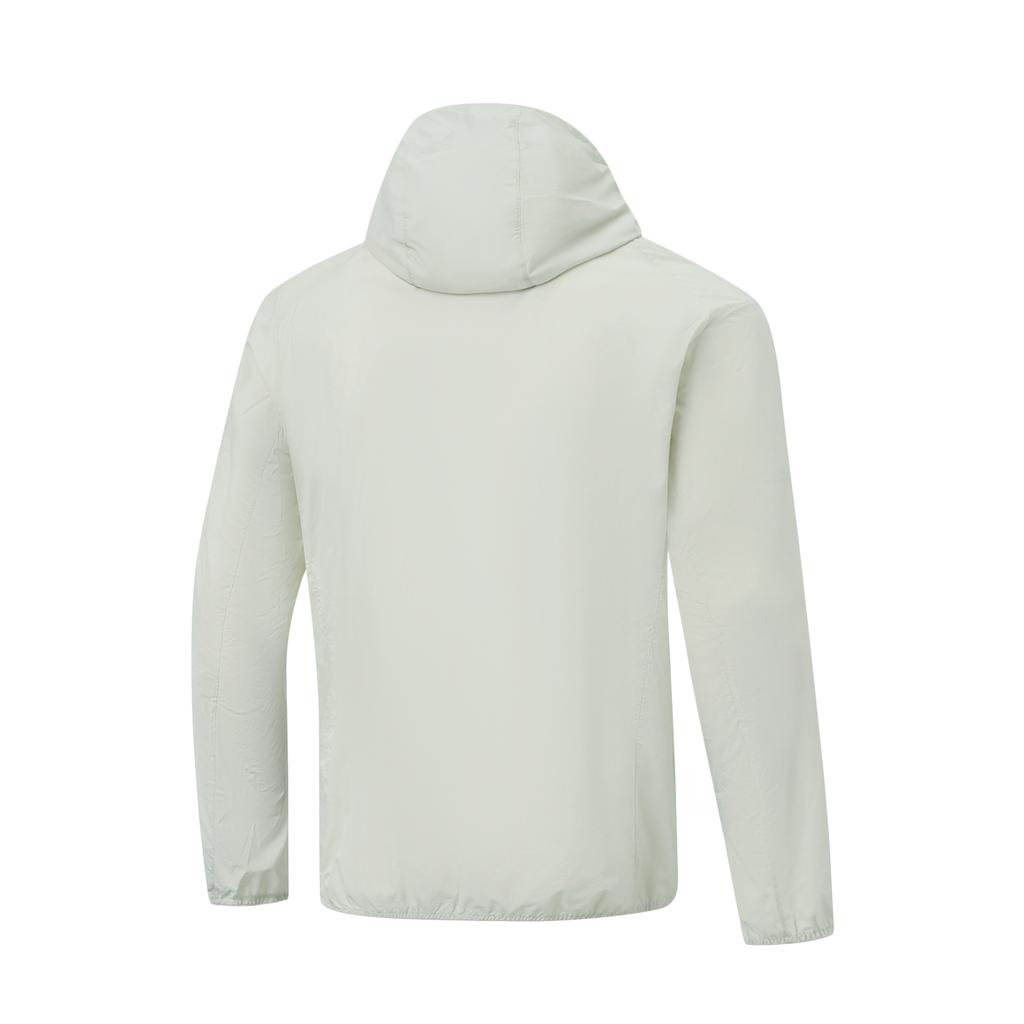 Li-Ning Solid Color Zipper Hooded Casual Versatile Windbreaker Men outerwear AFDW721-3