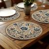 Heat Insulation Coffee Cup Mats Middle East Style Round Dining Mat  Home Decor