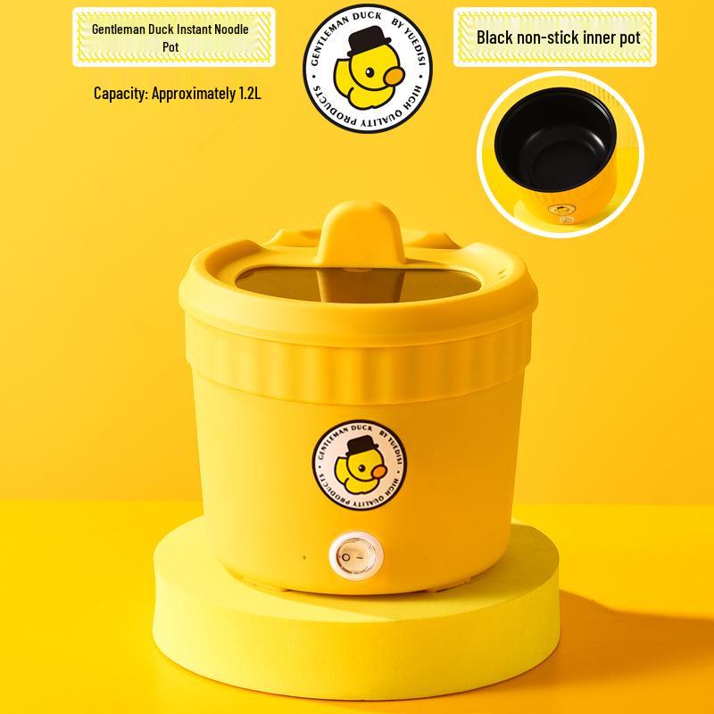 Compact Electric Mini Ramen Cooker - Multifunctional Instant Noodle Pot