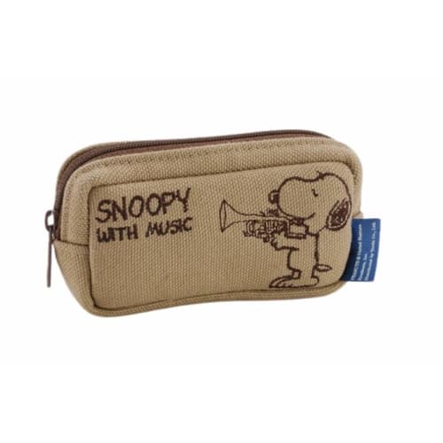 SNOOPY With MUSIC S/N Snoopy Mouthpiece Pouch for Brass Trumpet (TPBGB)