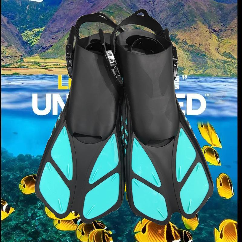 

New professional adjustable diving fins M/S