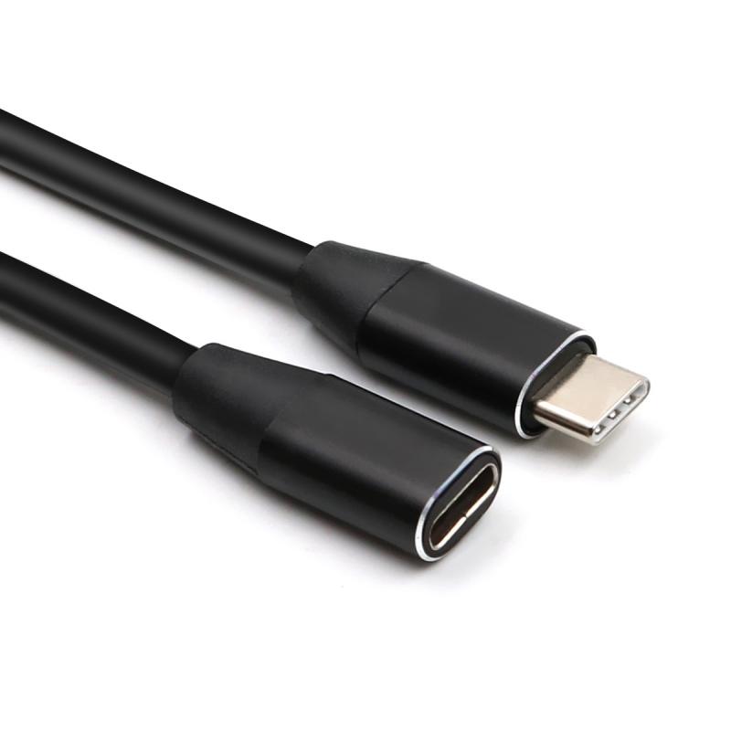 Cablu Prelungitor Date USB 3.1 Tip C Tată la USB-C Mamă 100cm