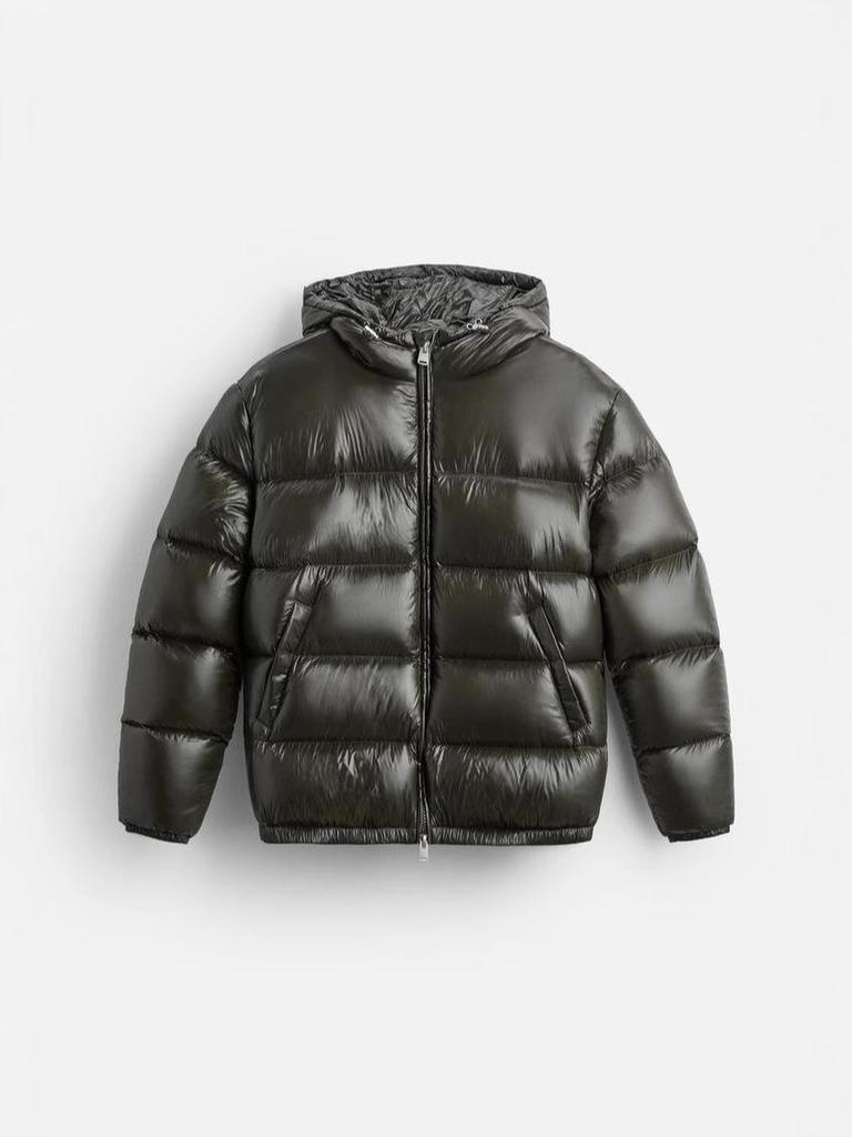 Men's Winter Hooded Padded Cotton Jacket - Warm Outerwear