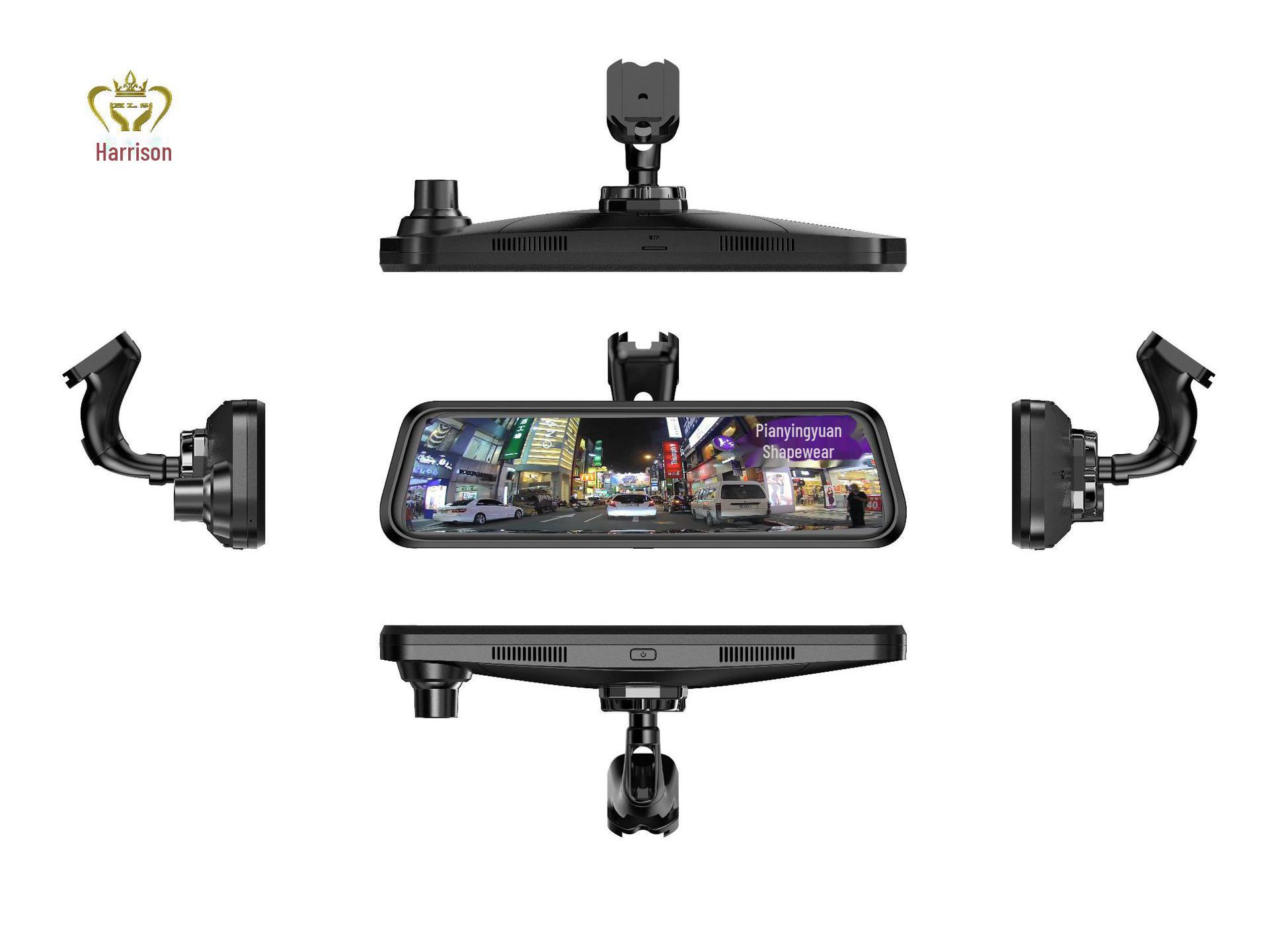 

10-дюймовый HD-видеорегистратор с голосовым управлением ADAS и электронной поддержкой собак