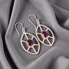 Amethyst Gemstone 925 Sterling Silver Jewelry Handmade Drop/Dangle Earrings2.00" EE-48-7