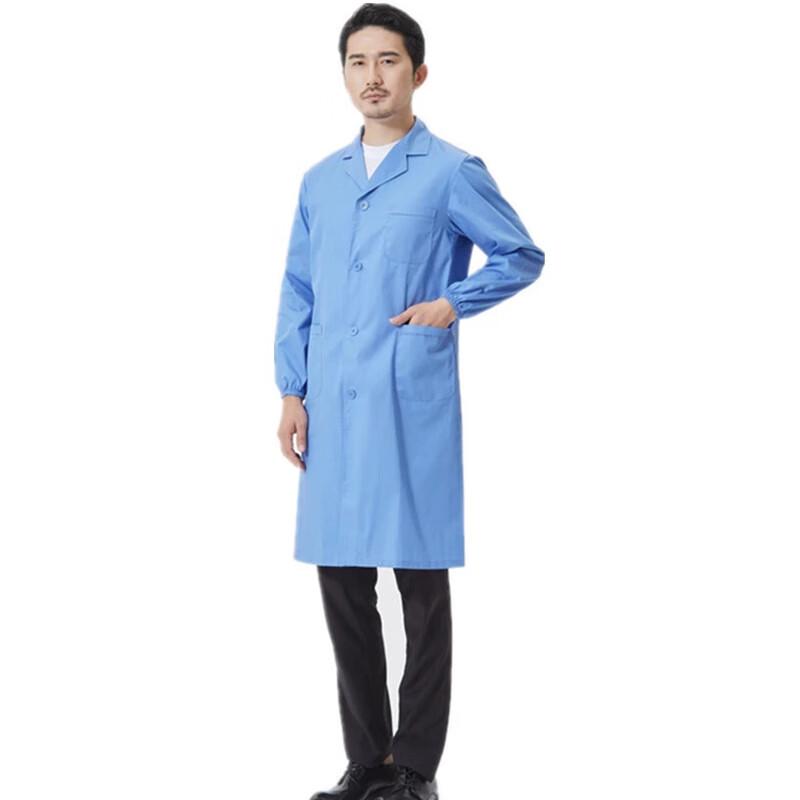 Unisex Long Sleeve Lab Coat 3XL