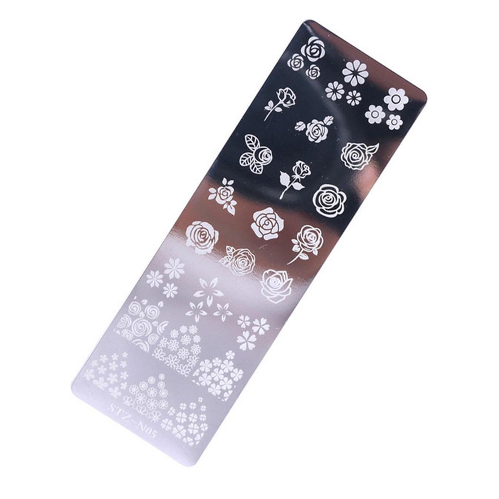 Nail Stamp Plate Nail Art Templates Animal Flower Nail Art Plates for DIY Nail Art Decorations Nails Art Stamping Plates