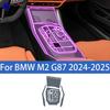 For BMW M2 G87 -2025 Car interior center console protective sticker interior decorative strip TPU protective sticker refit
