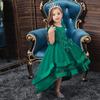Kids Elegant Pearl Cake Princess Dress Girls Dresses For Wedding Evening Party Embroidery Flower Girl Dress Girl Clothes